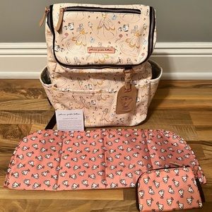 Disney Petunia Backpack Diaper Bag-Whimsical Belle